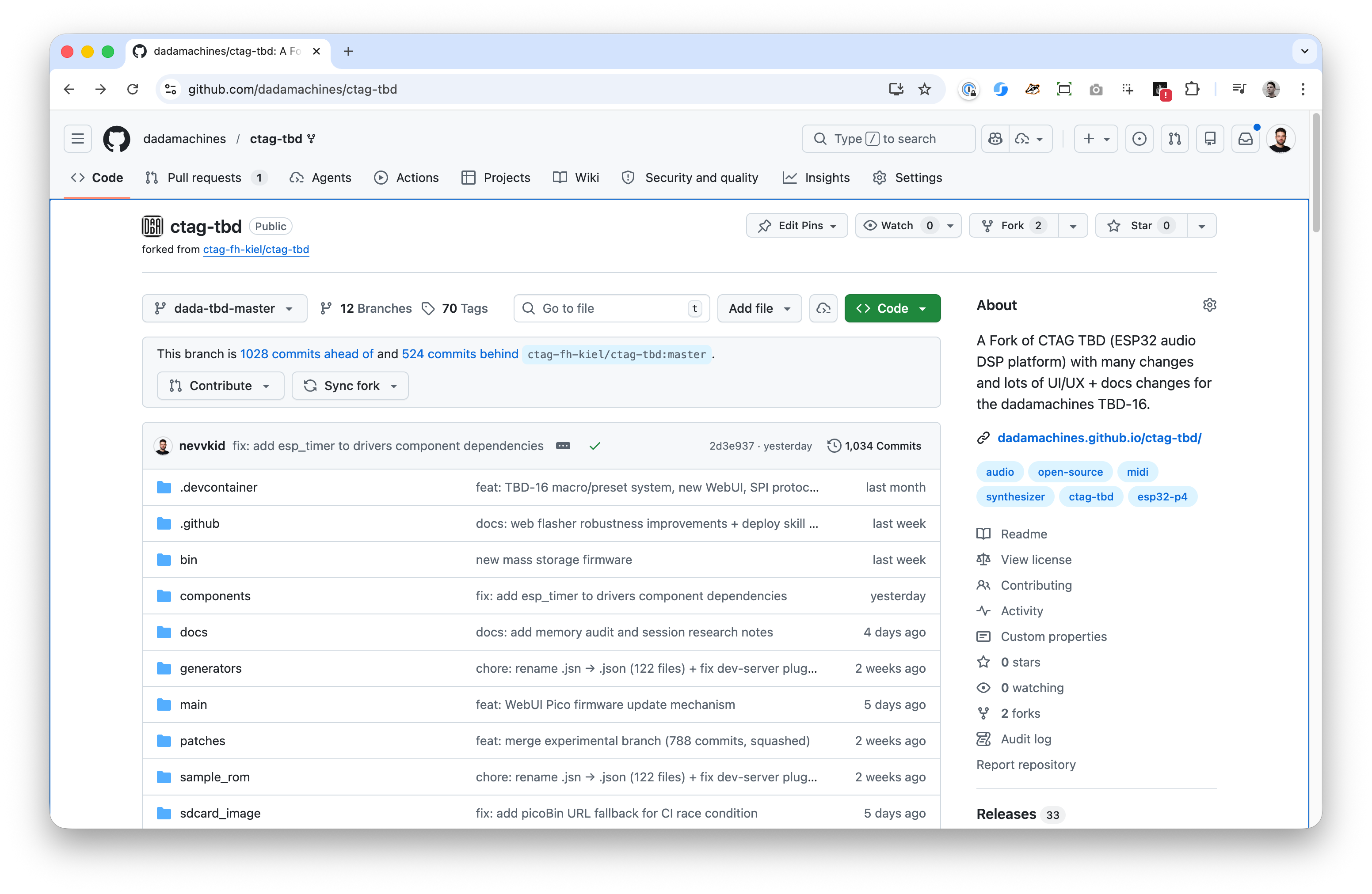 dadamachines GitHub