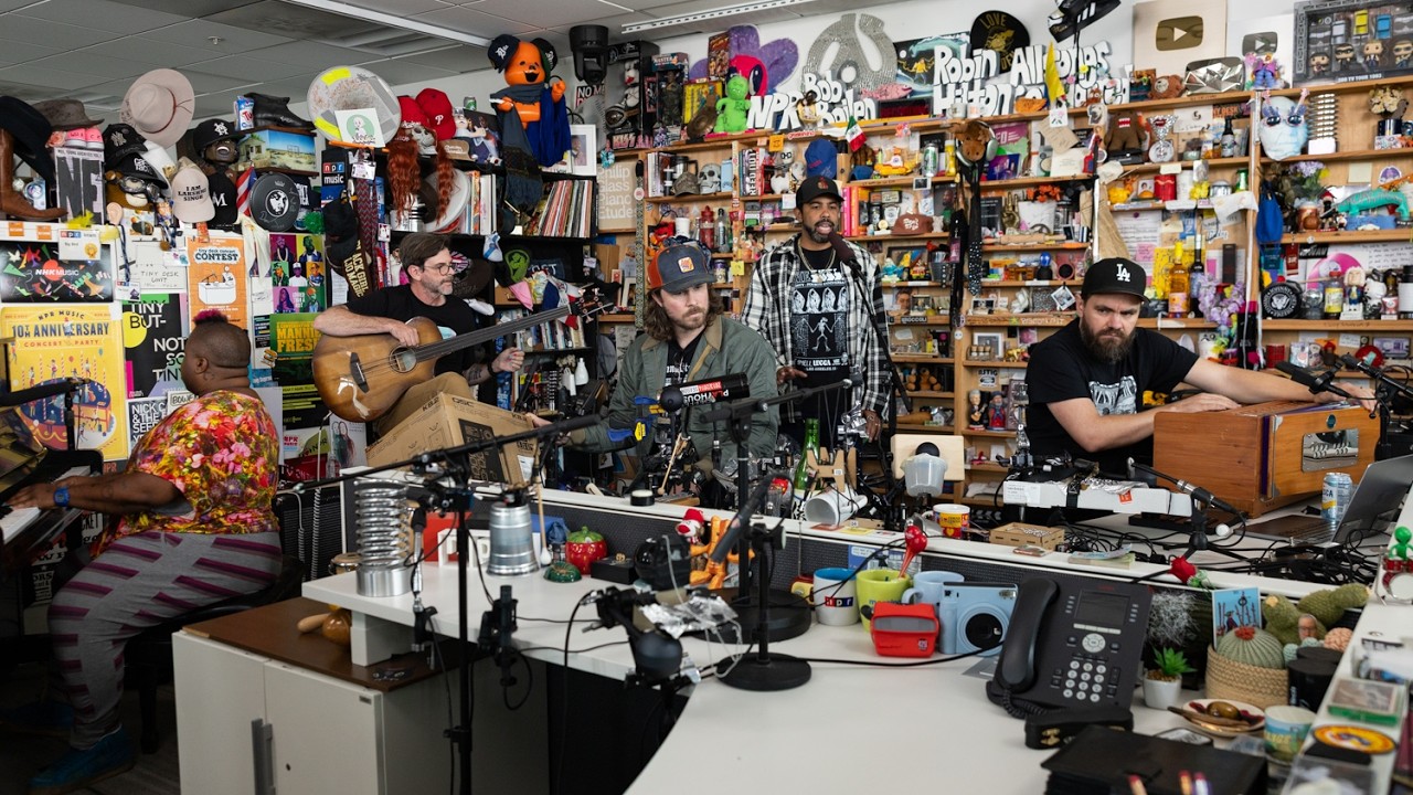 clipping. – Tiny Desk Concert; Robots, Rubbish & Rap